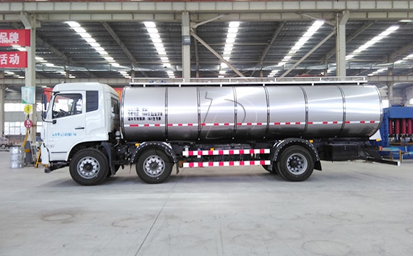 前四后四鮮奶運(yùn)輸罐車