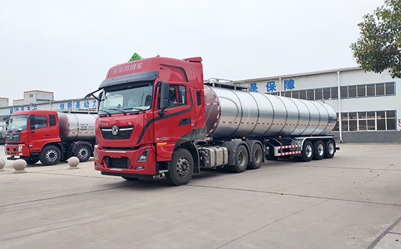 鮮奶運輸掛車