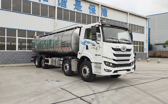 解放國六20噸<a href=http://www.3322ll.com/ target=_blank class=infotextkey>牛奶運輸車</a>