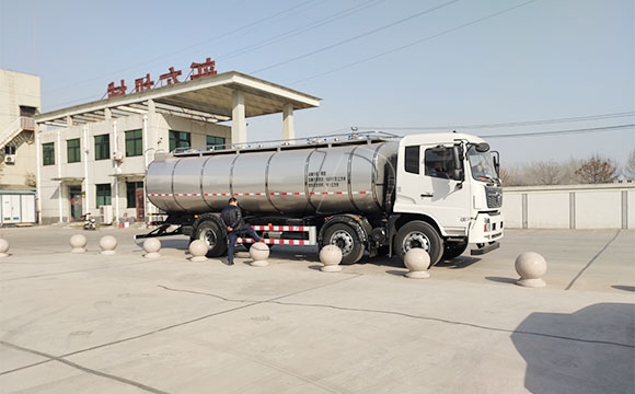 一體液奶運輸罐車