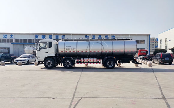 一體液奶運輸罐車