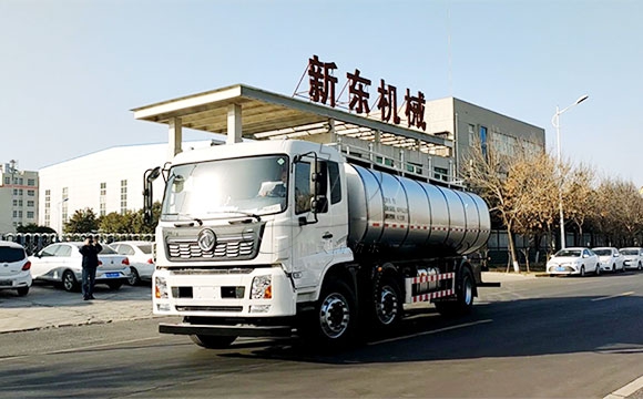 車罐一體鮮奶罐車