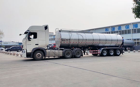 半掛鮮奶直通車