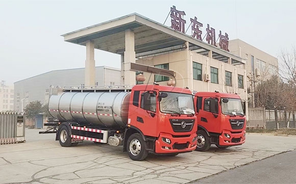 國六一體奶罐車