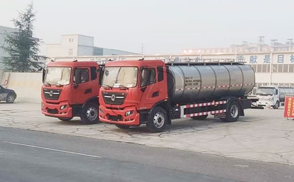 國六一體奶罐車
