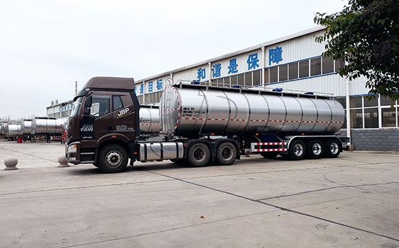 淀粉乳保溫運輸罐車