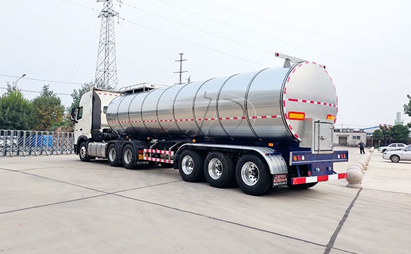 35噸無菌鮮奶運輸掛車