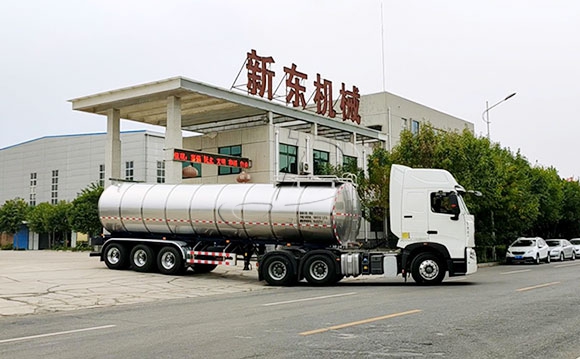 35噸無菌鮮奶運輸掛車