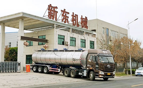 淀粉乳保溫運輸罐車