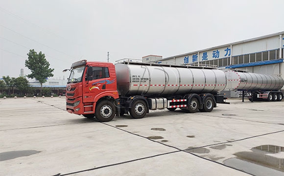 車罐一體生鮮乳拉運車
